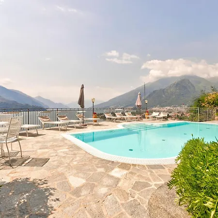 Wonderful Flat With Swimming Pool Lift And Garden * Gravedona